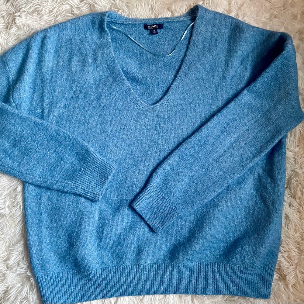 KIABI Blue V-Neck Sweater